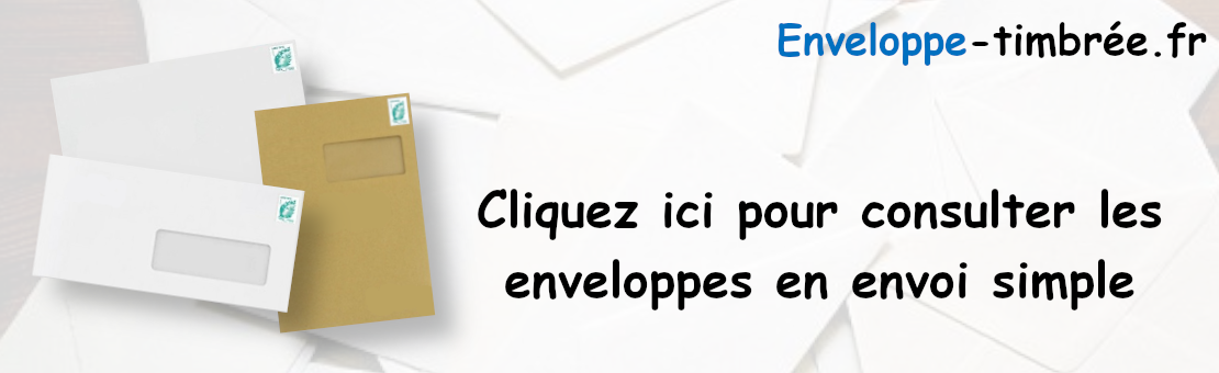 Carrousel - Cliquez ici pour consulter les enveloppes en envoi simple